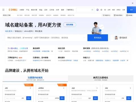 网站预览