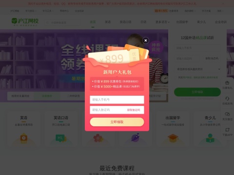 网站预览
