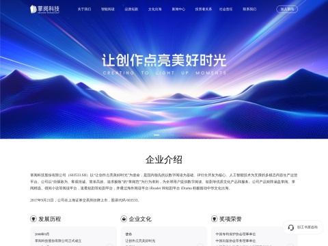 网站预览