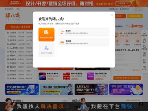 网站预览